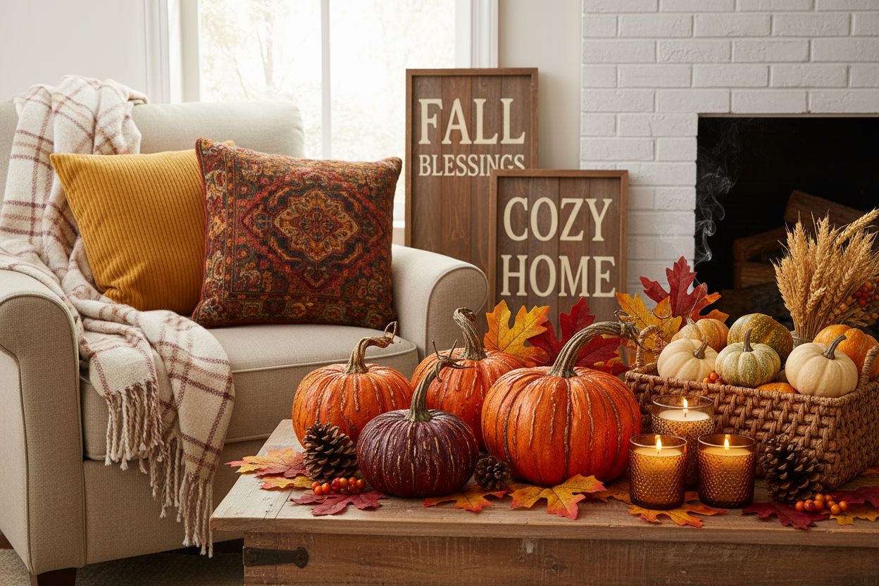 I NEED IMAGE OF FALL DECTORE ITEMS